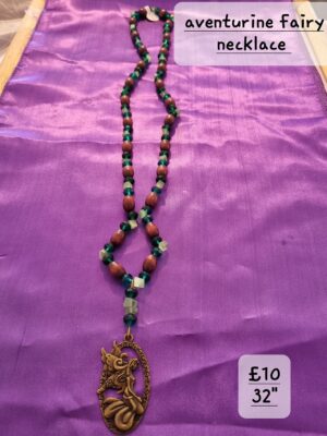 Aventurine Fairy Necklace