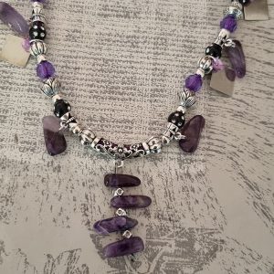 Amethyst Nugget Necklace