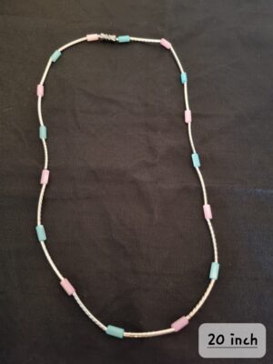 Shell noodle necklace