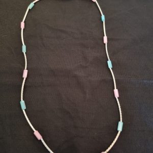 Shell noodle necklace