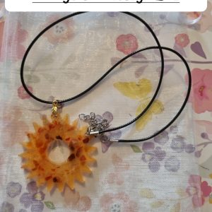 Carnelian Crystal pendant necklace