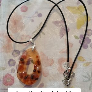 Carnelian Crystal pendant Necklace