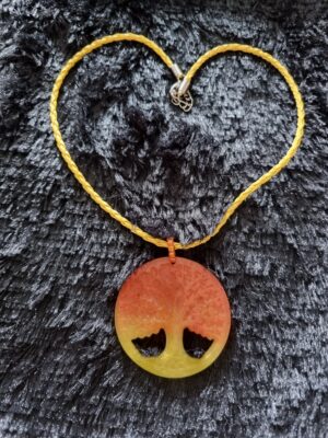 Handmade tree of life necklace