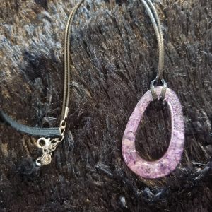 Handmade Amethyst pendant necklace